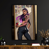 Reyna – Valorant Mirror Pose Poster